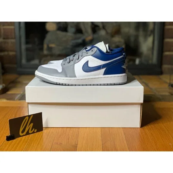 jordan 1 stealth white french blue